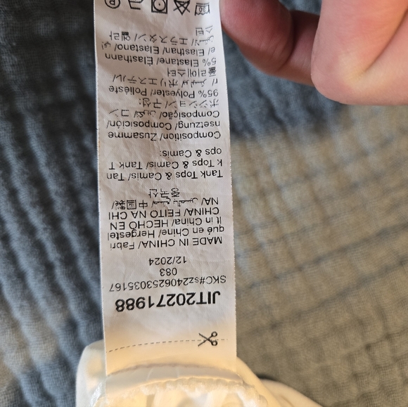 SHEIN Maternity Trio Tanks in Black, White, and Tan - Picture 8 of 8